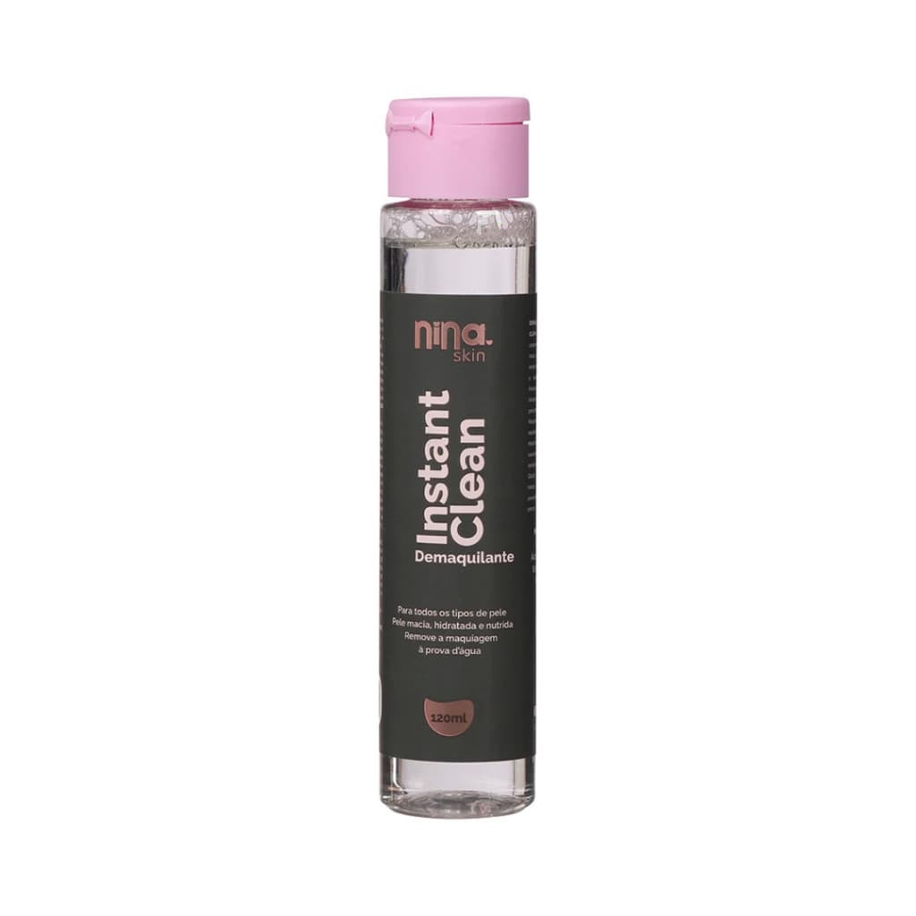 Demaquilante Instant Clean - Nina Makeup