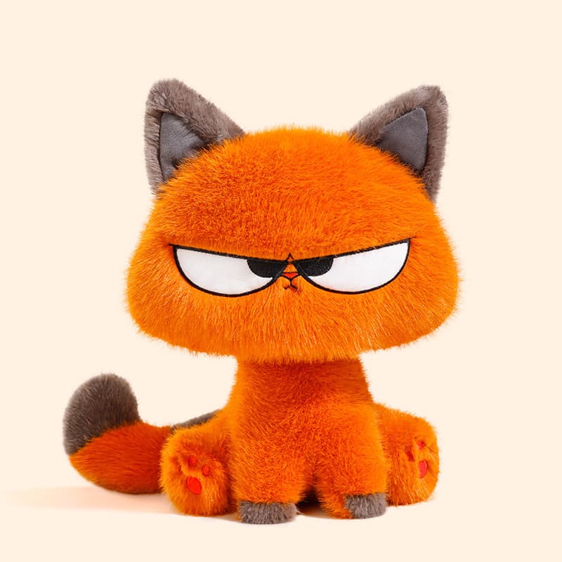 Novo Brinquedo De Pelúcia De Gato Fofo E Legal , Criativo Boneca De Gatinho , Presente De Aniversário