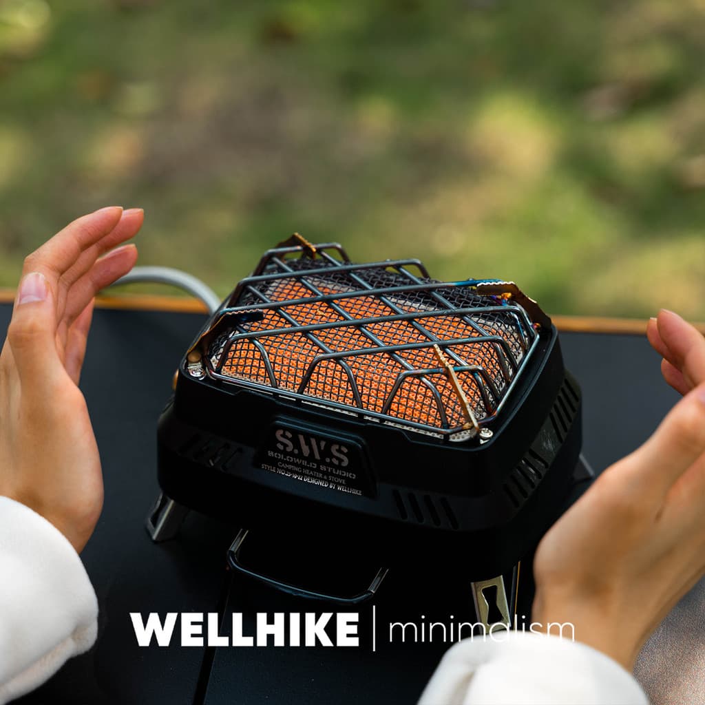 WELLHIKE estrelado Multi-função fogão de aquecimento ao ar livre regulador de tensão fogão infravermelho água fervente p