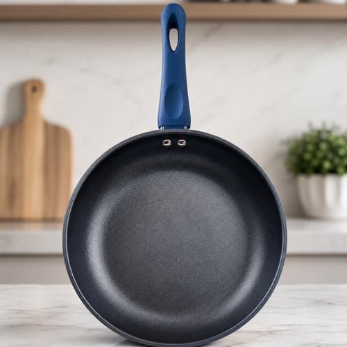 Frigideira Revestimento Nanoceramico 24cm Duravel Azul Facil Limpeza Cozinha