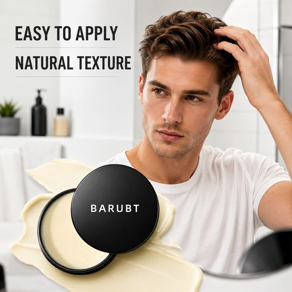 [Estoque pronto] Cera de cabelo estilo de venda quente estilo perfumado lama de cabelo fosca de longa duração estilo fof
