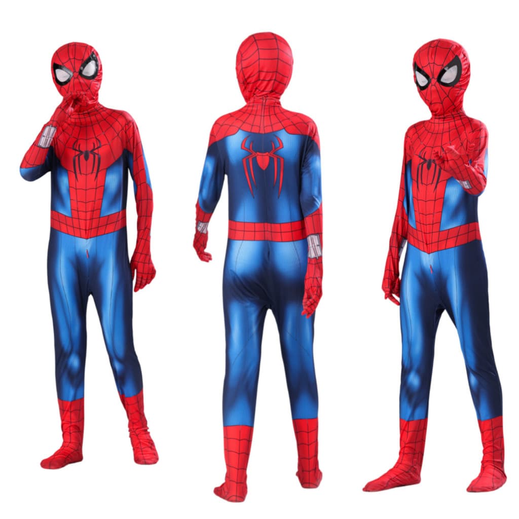 [New Day] Macacão do Homem-Aranha para Crianças de 2 a 12 Anos, Fantasias Casuais de Moda para Cosplay 5.0 XW3U