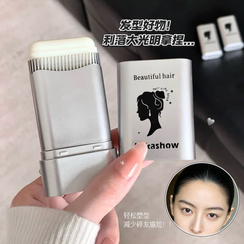 Kakashow cabelo quebrado arrumando vara creme suave arrumando franja creme de cabelo quebrado estilo requintado maquiage