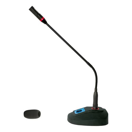 Microfone Gooseneck Condensador Csr  M150 Mesa Haste 46cm