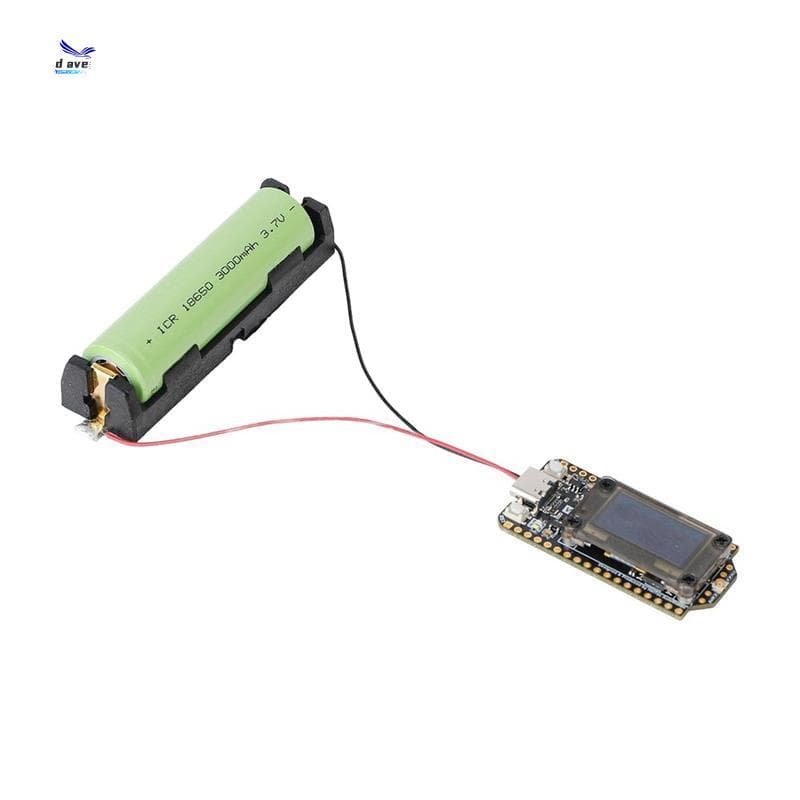 Para Placas De Desenvolvimento Heltec 18650 Suporte De Bateria MX1.25 2P Conector De Interface