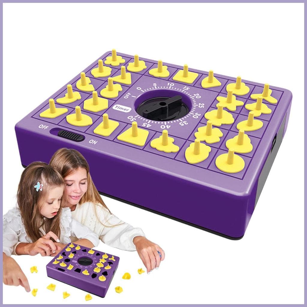 Jogo De Tabuleiro De Quebra-Cabeça Pensamento Lógico Interação Pai-Filho Diversão Crianças Tempo Placa Brinquedo Para An