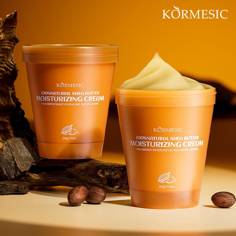 Pronto Estoque KORMESIC Creme Hidratante de Manteiga de Karité Creme FacialQ0811