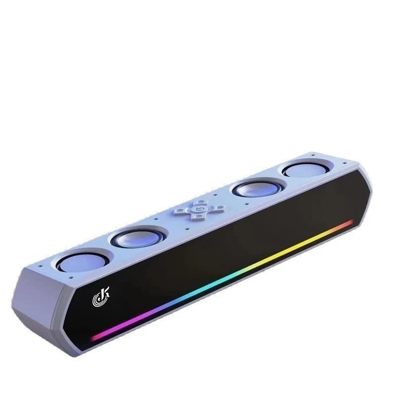 Caixa de Som Bluetooth Potente Com 4 Alto Falantes 30W Soundbar PC Notebook TV