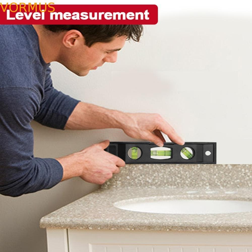 3 Níveis De Bolha , Nível Horizontal , Régua Flexível Gradiente De 45 Graus