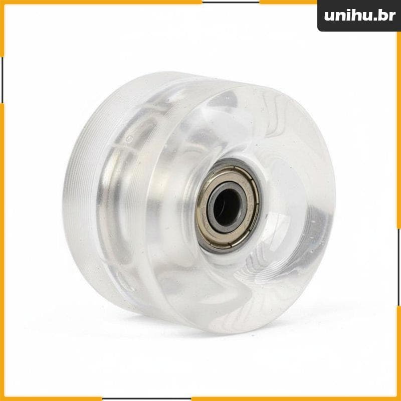[Unihu] Roda De Patins Iluminada De Poliuretano Durável LED Em Linha De 76 Mm Suprimentos De Skate Para Patinação Intern