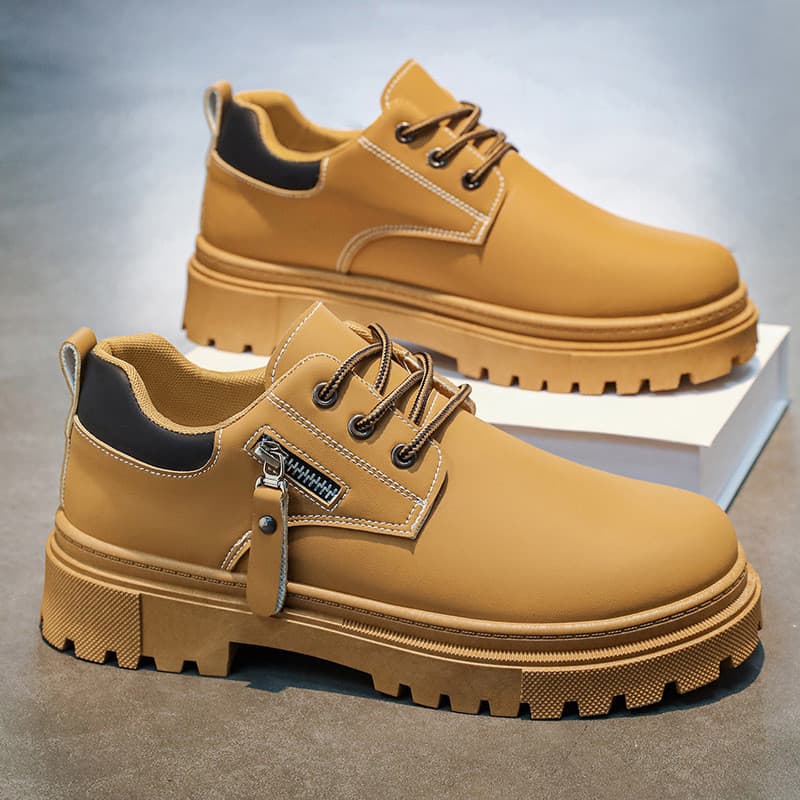 Novos sapatos masculinos de tamanho grande sapatos de couro de negócios moda sapatos casuais estilo britânico macacão sa