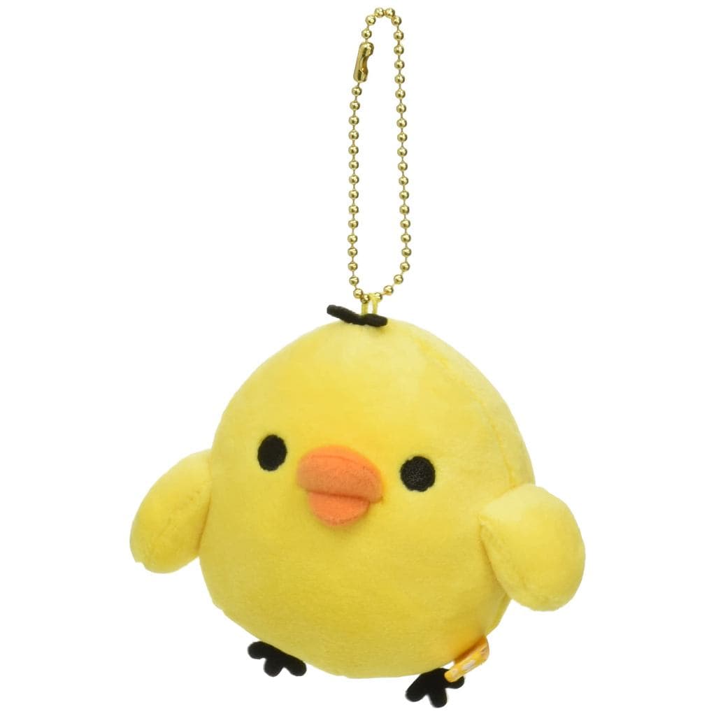 Rilakkuma MR80701 "Rilakkuma Relaxante para o Dia a Dia" Pelúcia Pendurada Kiiroitori