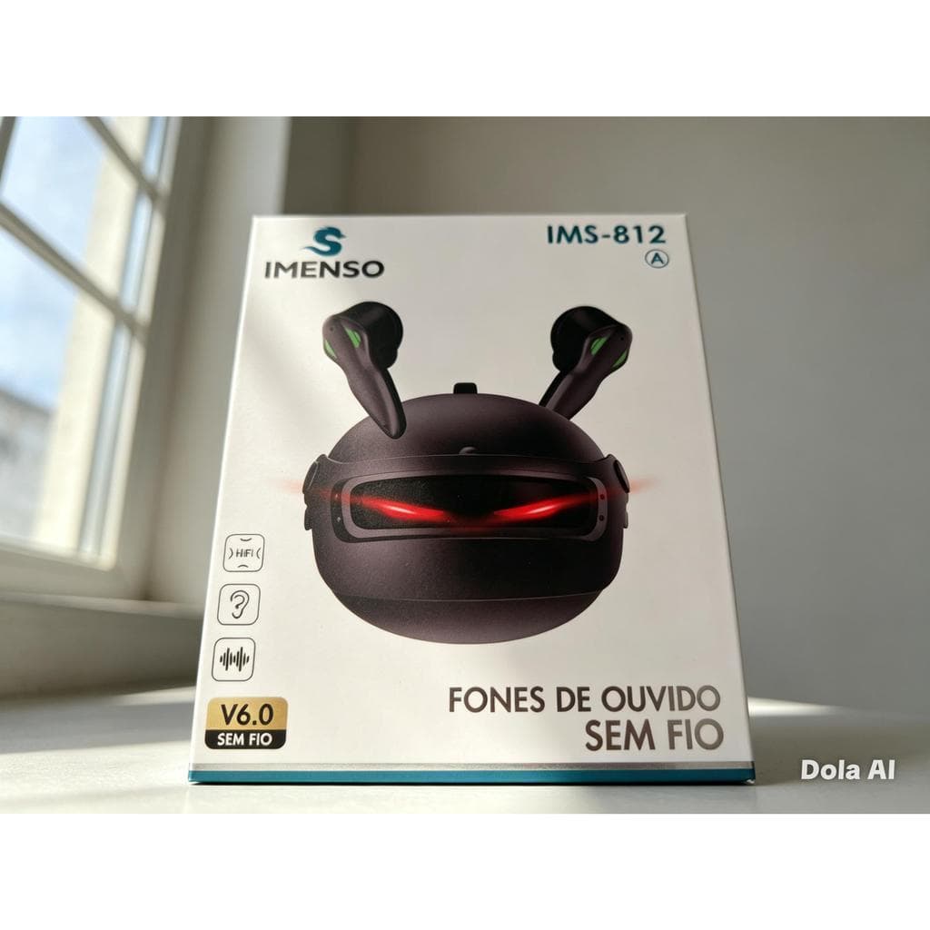 Fone De Ouvido Gamer Bluetooth V6.0 Sem Fio