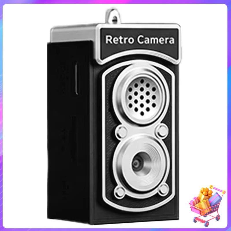 [Bom Negócio] Nova Câmera Digital Retrô CCD De Reflexão Dupla HD 1080P Pixel Retro Estudante Viagem Portátil Pequena Pin