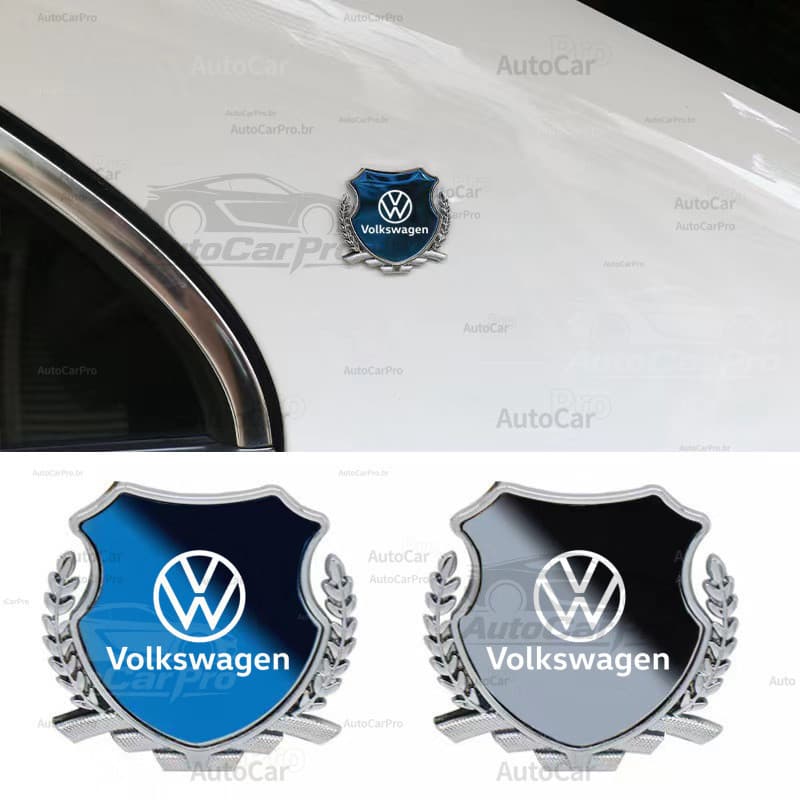 Adesivos Metálicos para Carro Volkswagen BH4P