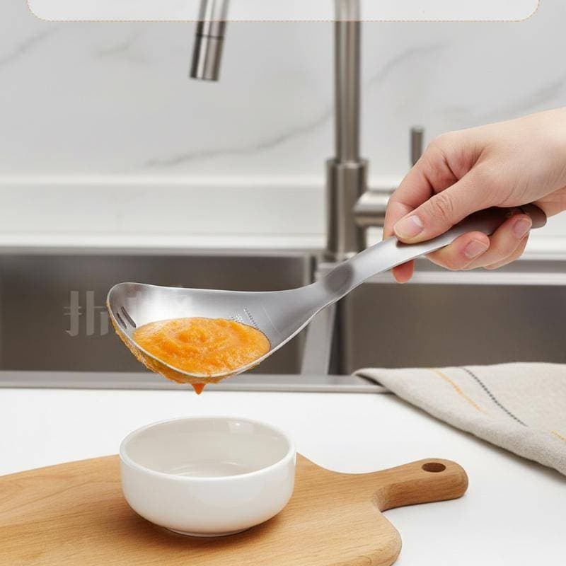[OW [Triturador De Alho Em Aço Inoxidável , Gengibre , Vegetais , Prensa Eficiente , 1 Peça , Ferramenta De Cozinha Para