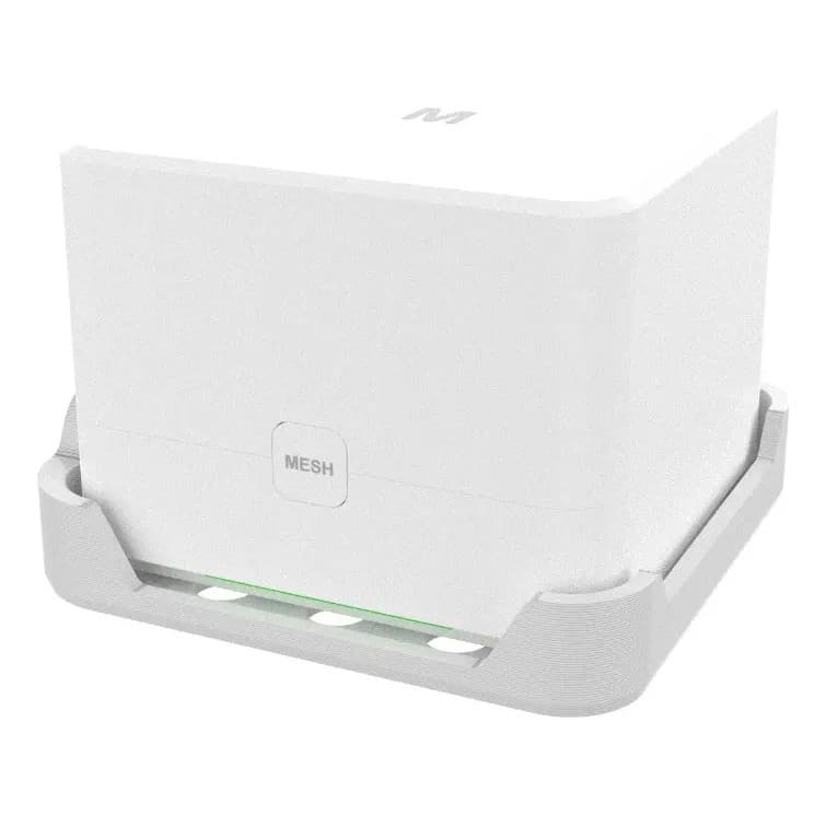 Suporte De Parede Compatível Roteador Multi Cube Mesh Ac1200 Branco