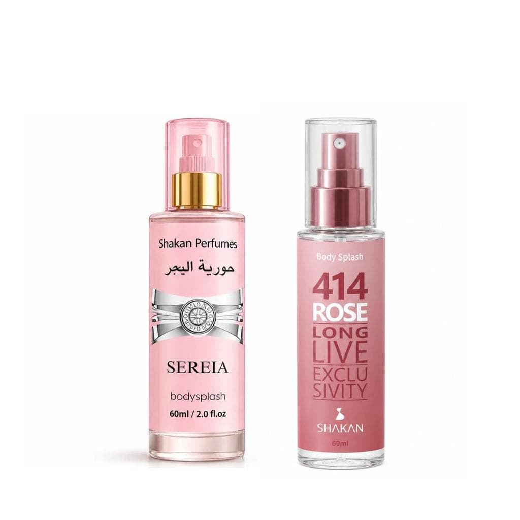 Kit Duplo de Aromas Femininos 414 Rose e Sereia