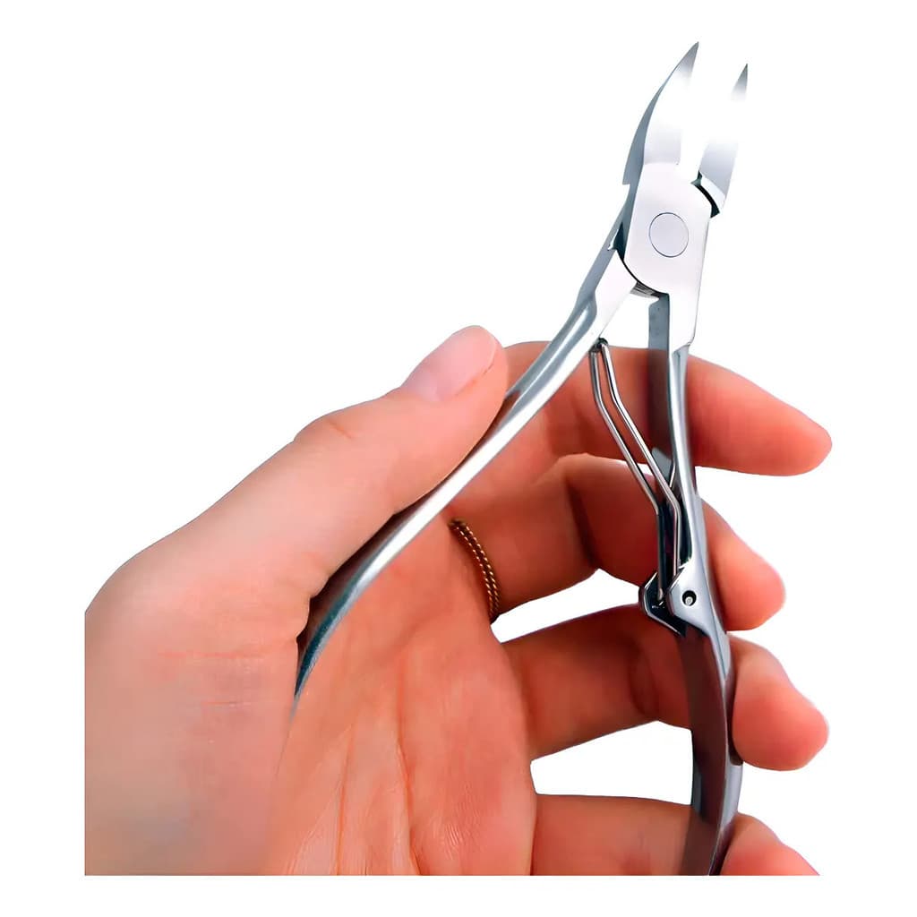 Alicate de Cutícula Profissional Manicure Pedicure em Aço Inoxidável