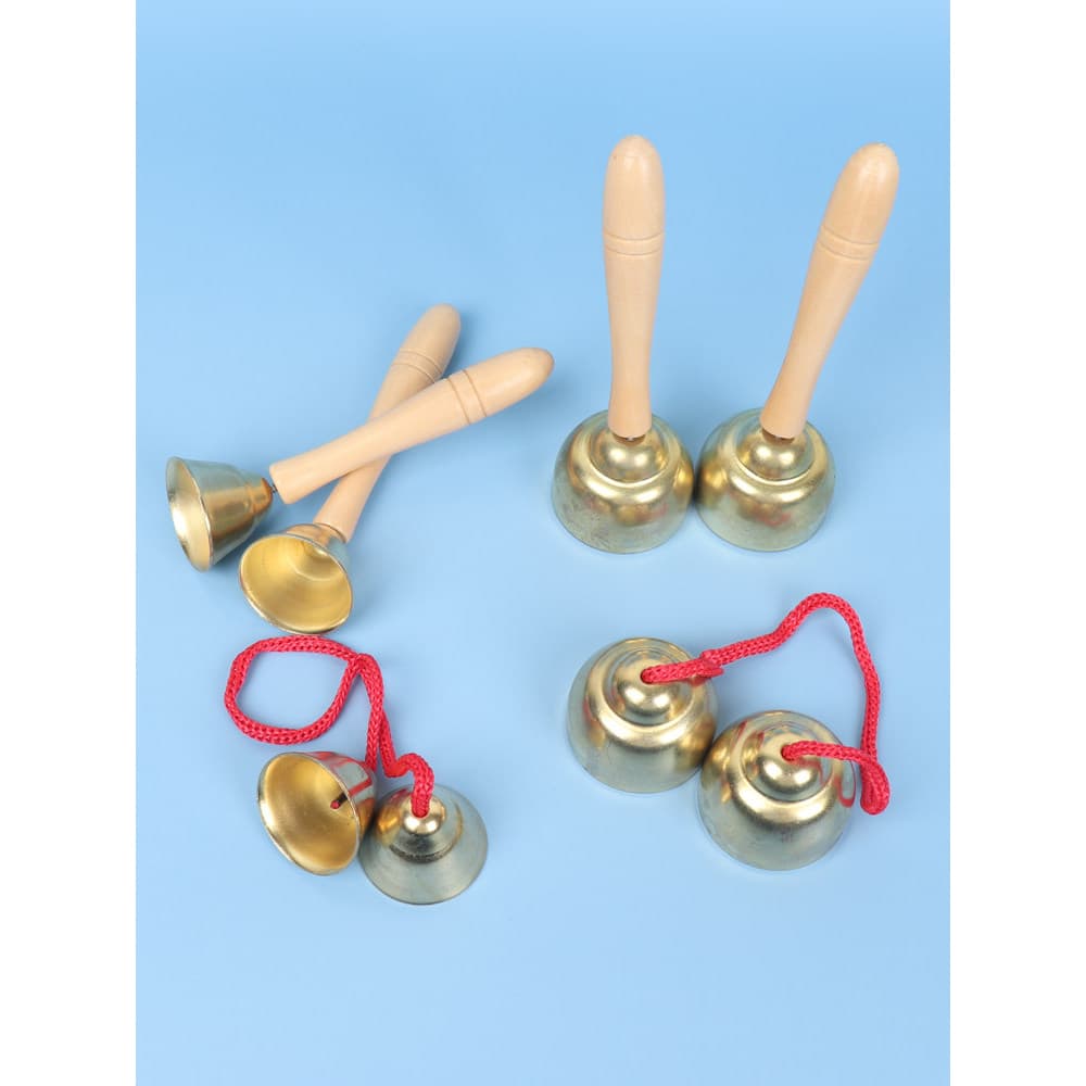 Olf instrumento de percussão infantil alça tamanho trompete colisão sino jardim de infância educação precoce voz música