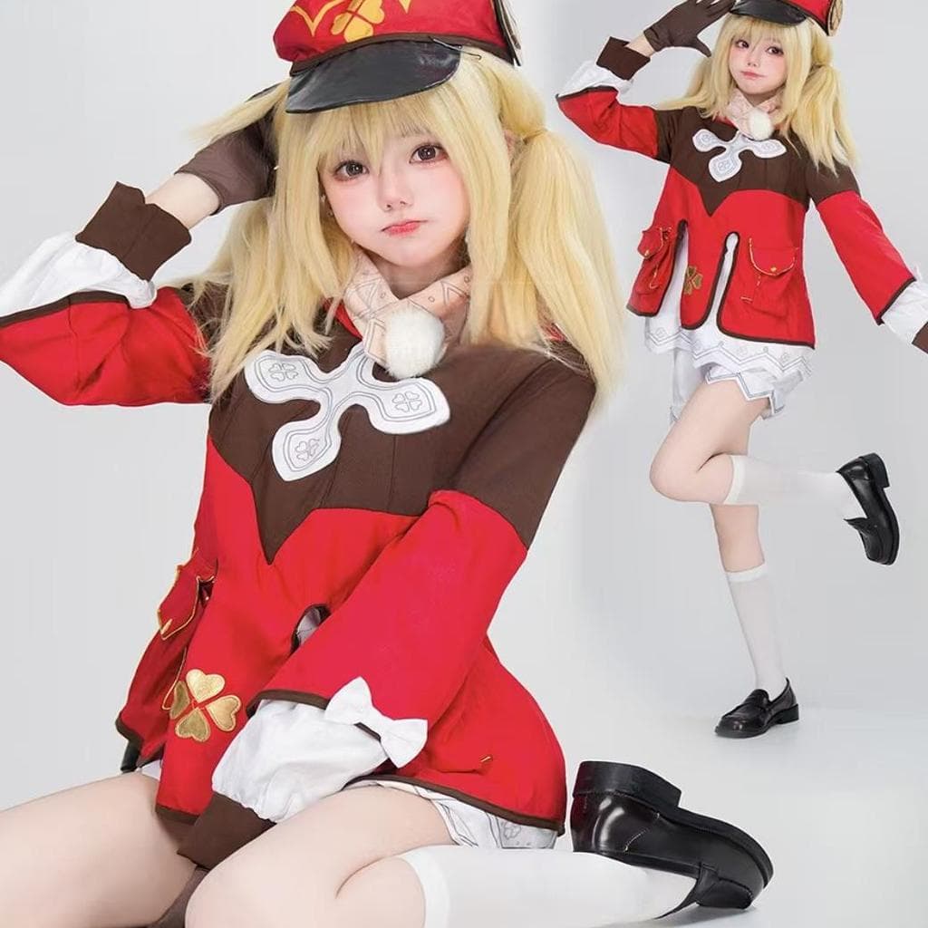 Keli cos roupas conjunto completo Yuanshen Anime jogo cosplay adulto bidimensional Lolita mochila com peruca pronto esto