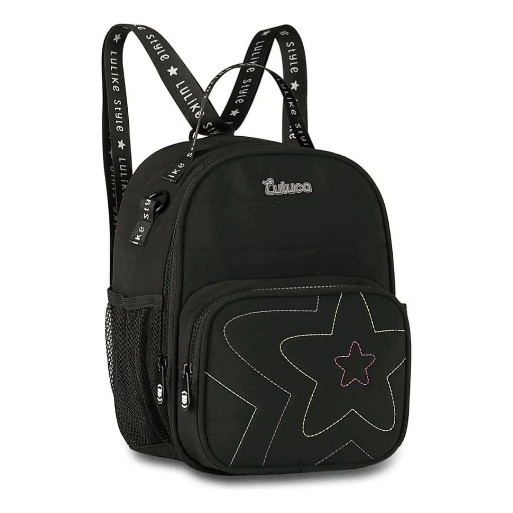 Lancheira Mini Mochila Termica Luluca Alça 2X1 Passeio Escolar Creche