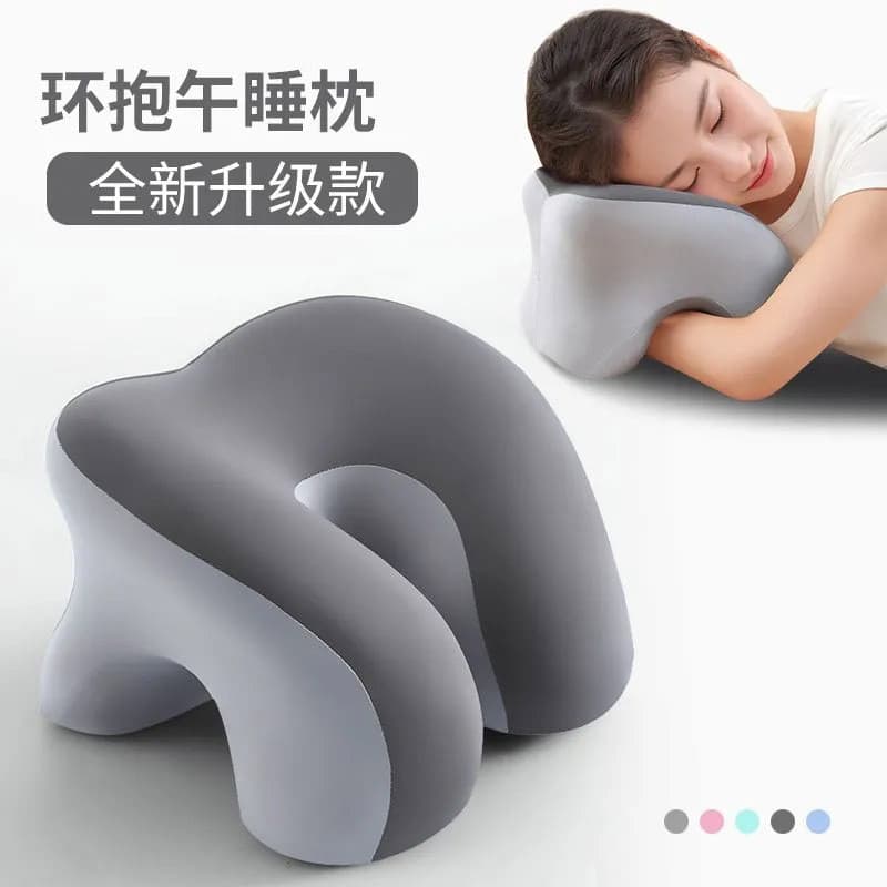 Travesseiro para cochilo de escritório, travesseiro para dormir, estudante, ferramenta útil para dormir, travesseiro dei