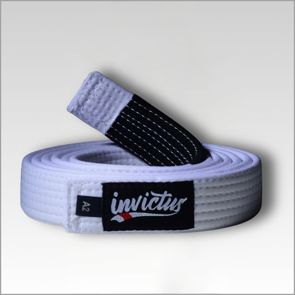 Faixa Branca Jiu Jitsu - Invictus -.