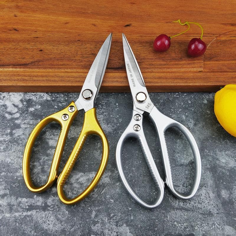 Tesoura de aço inoxidável 304 Original afiada multiuso toda em aço inoxidável tesoura de cozinha doméstica quarta geraçã
