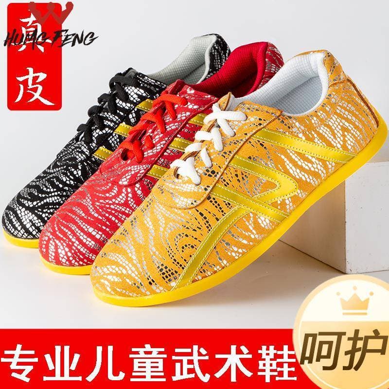 Sapatos de artes marciais meninos crianças treinamento competição desempenho tai chi sapatos mulheres estudantes tendão