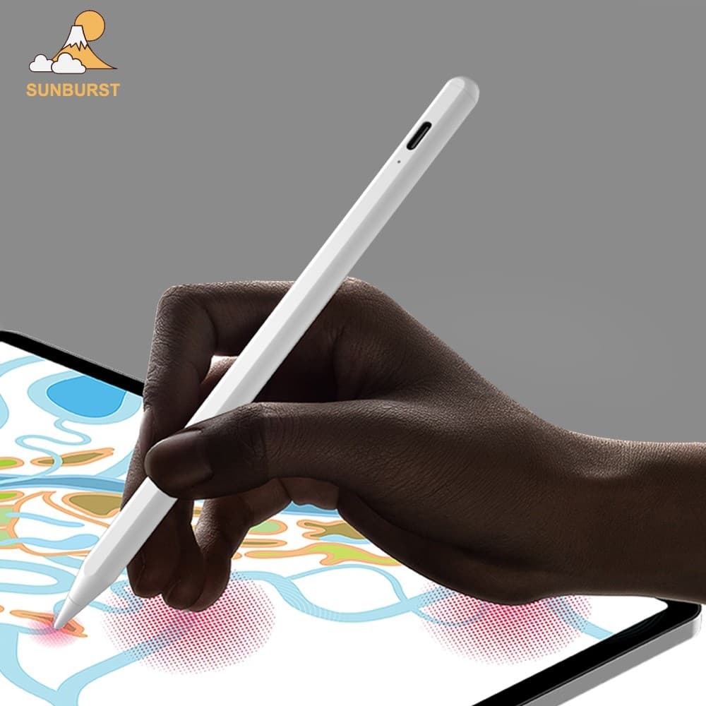 [Sunburst1 . br] Caneta Ativa Para IPad Stylus Com Rejeição De Palma Compatível Bluetooth