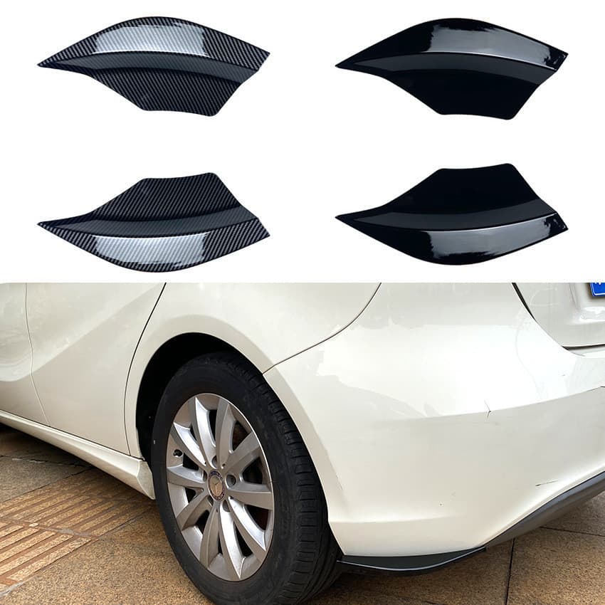 Para Mercedes Benz Classe A W176 A180 A200 A45 AMG 2013-2018 Amortecedor Traseiro Divisor De Ventilação De Ar Capa Guarn