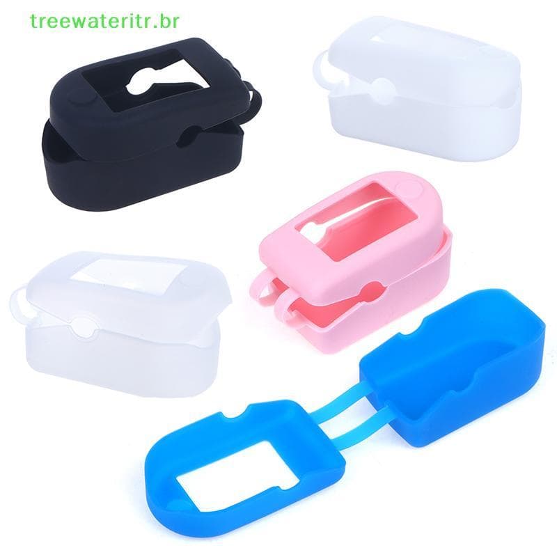 treewateritr Capa Protetora De Silicone Para Oxímetro De Clipe De Dedo E Medidor De Pulso br