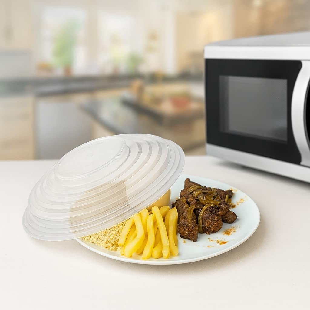 Tampa Protetora de Alimentos para Micro-ondas