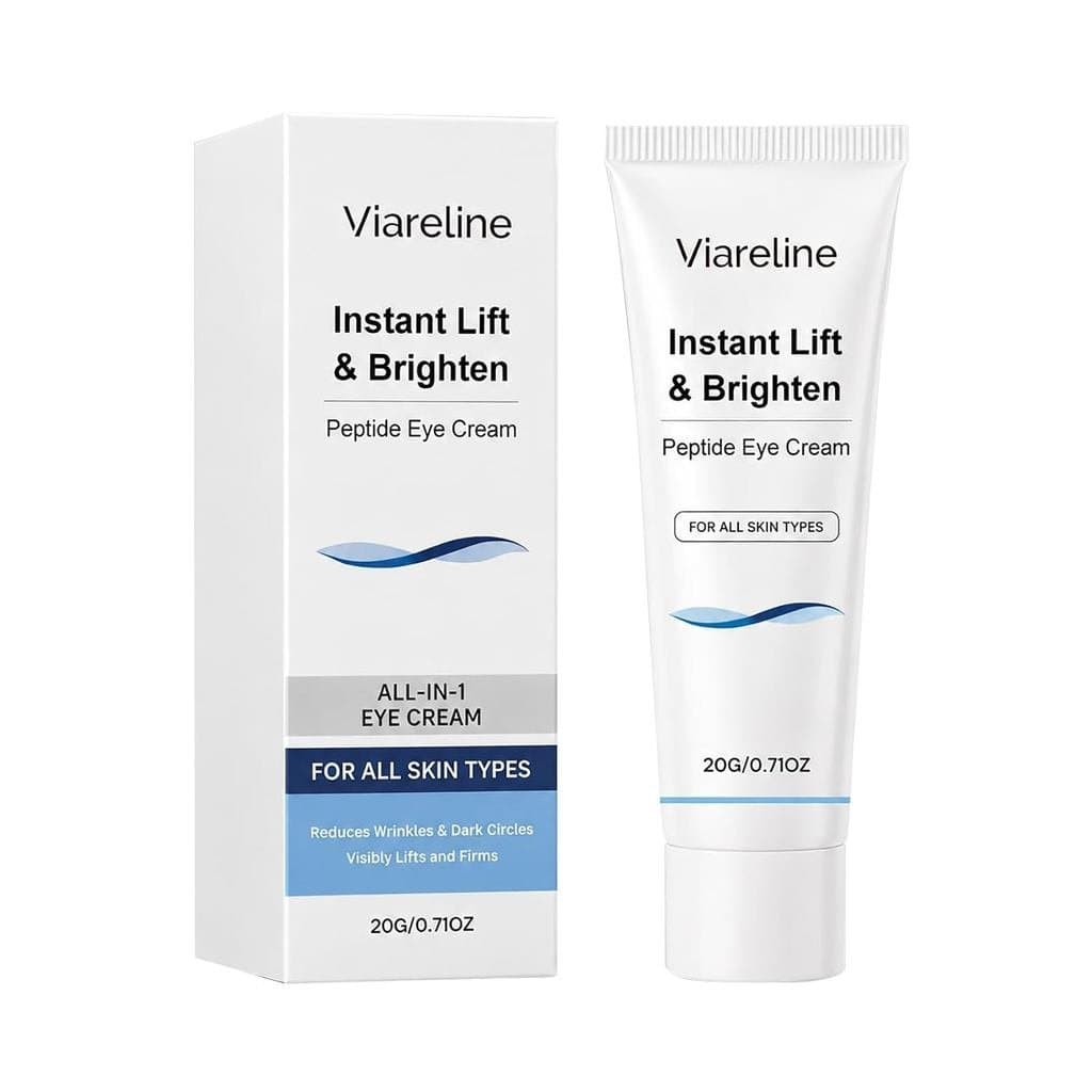 Creme para Olhos com Peptídeos para Efeito Lifting Instantâneo e Clareador 20g |   Reduz Olheiras, Firma e Levanta Visiv
