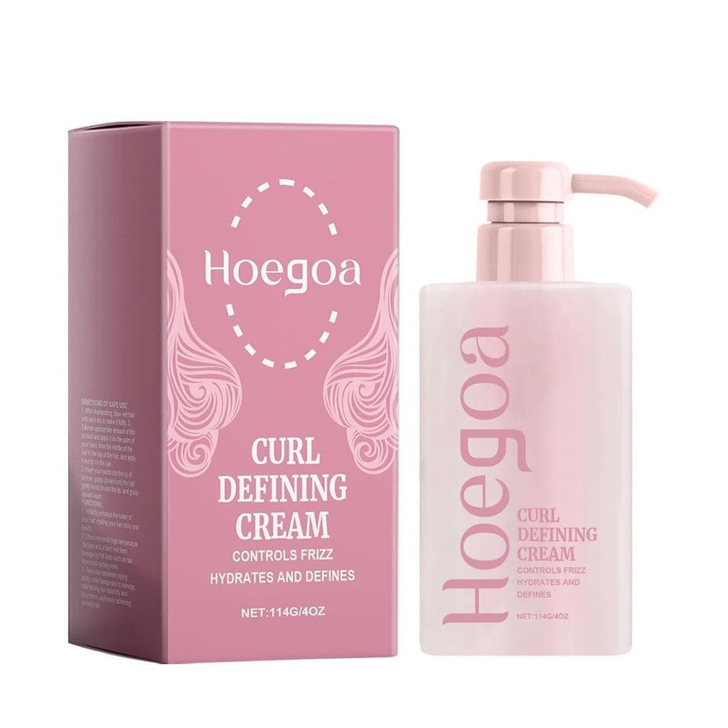 Creme Modelador para Cabelos Cacheados, Creme para Cachos de Longa Duração, Adequado para Modelar, Anti-Frizz, Hidratant