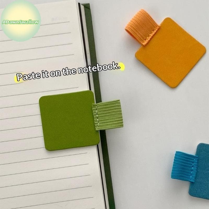 ADS 5/10Pcs Clipe De Caneta Autoadesivo Suporte De Laço Elástica Para Notebooks Diários Planejadores Acessórios Material