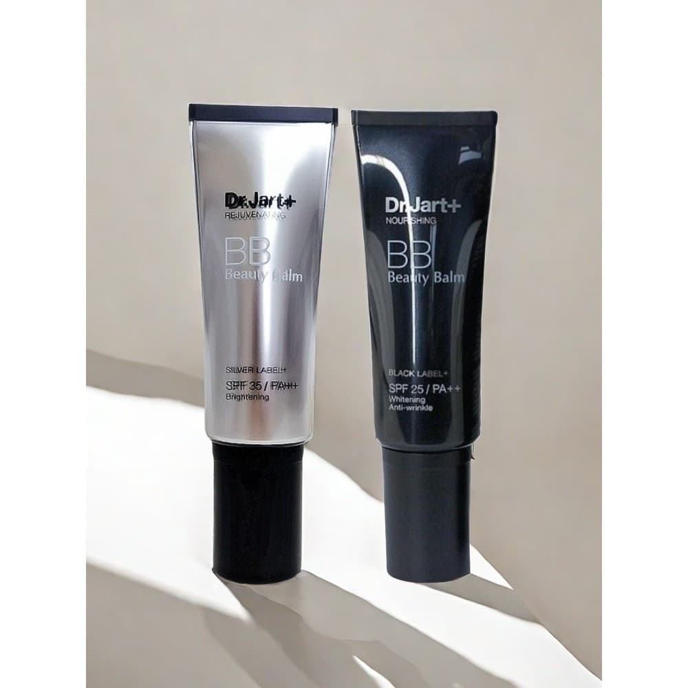 Dr.Jart + Dijiating Tubo Preto Prata BB Creme Hidratante Protetor Solar Hidratante BB Creme Corretivo Genuíno Pergunta R