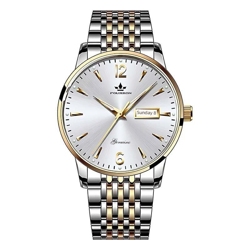 relogio masculino Relógio mecânico turbilhão simples totalmente automático relógio masculino genuíno luminoso calendário