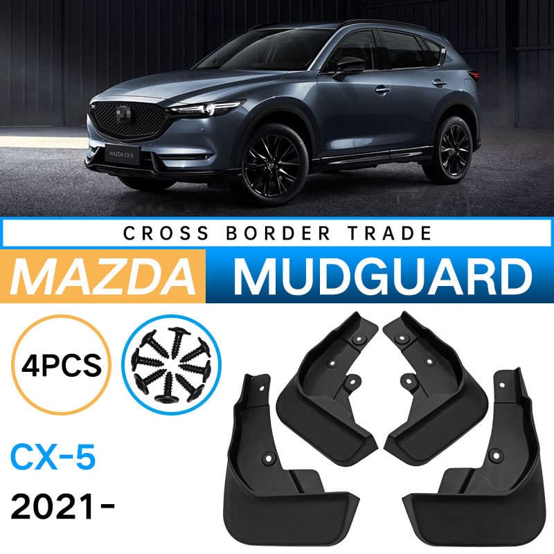 Adequado para mazda CX-5 2021 paralama carro borracha macia paralama modificado fábrica pronto estoque