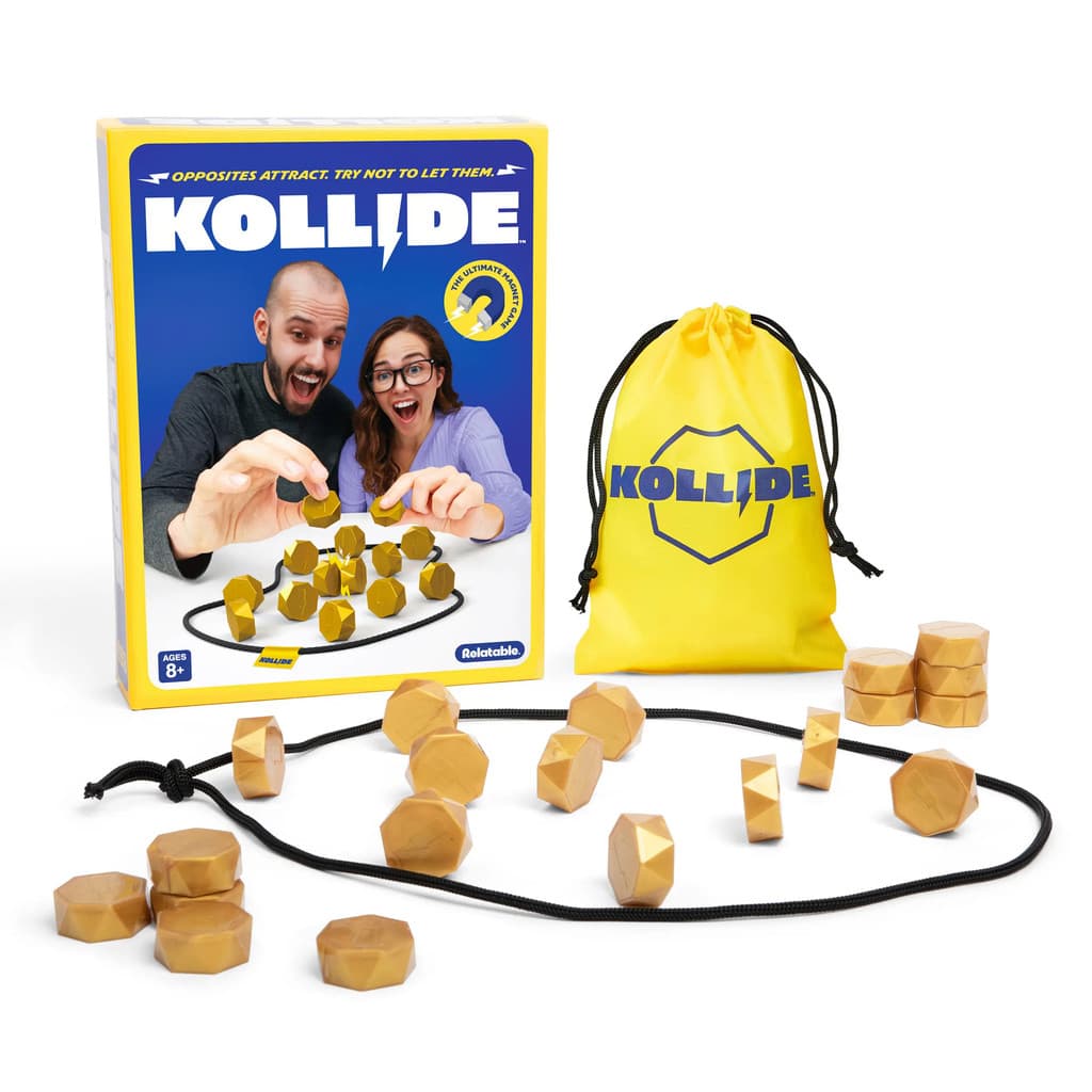 Kollide By Relatable, Jogo Magnético Empolgante para a Noite de Jogos em Família na Páscoa, Ótimos Jogos Divertidos para