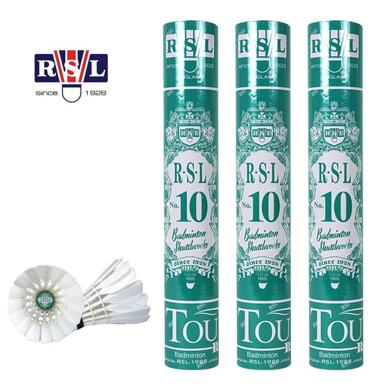 R RSL Yashilong No. 10 Treinamento de Competição de Badminton Pena de Ganso Durável Ya 10 Badminton Ya No. 7 Não. 6 Não.