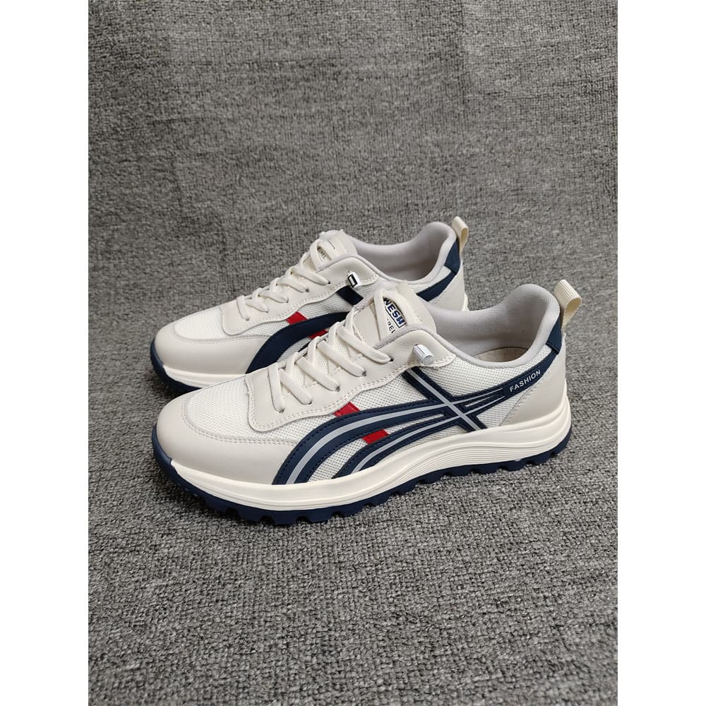 Sapatos masculinos 2026 novo estilo verão moda All-Match masculino Ultra-leve malha respirável Casual Forrest Gump sapat