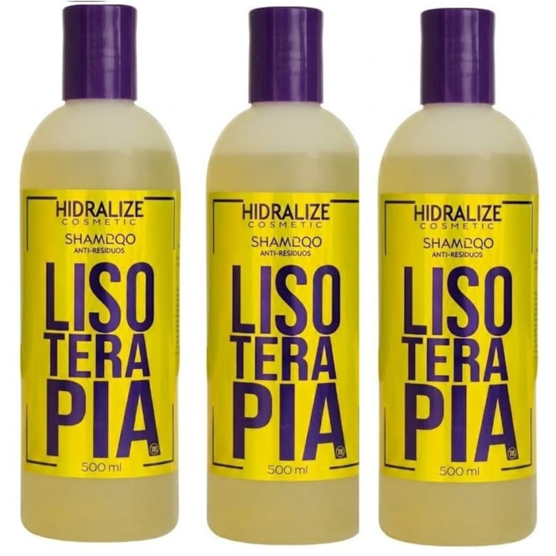 Shampoo Anti-resíduos Profissional  Lisoterapia Hidralise 500ml