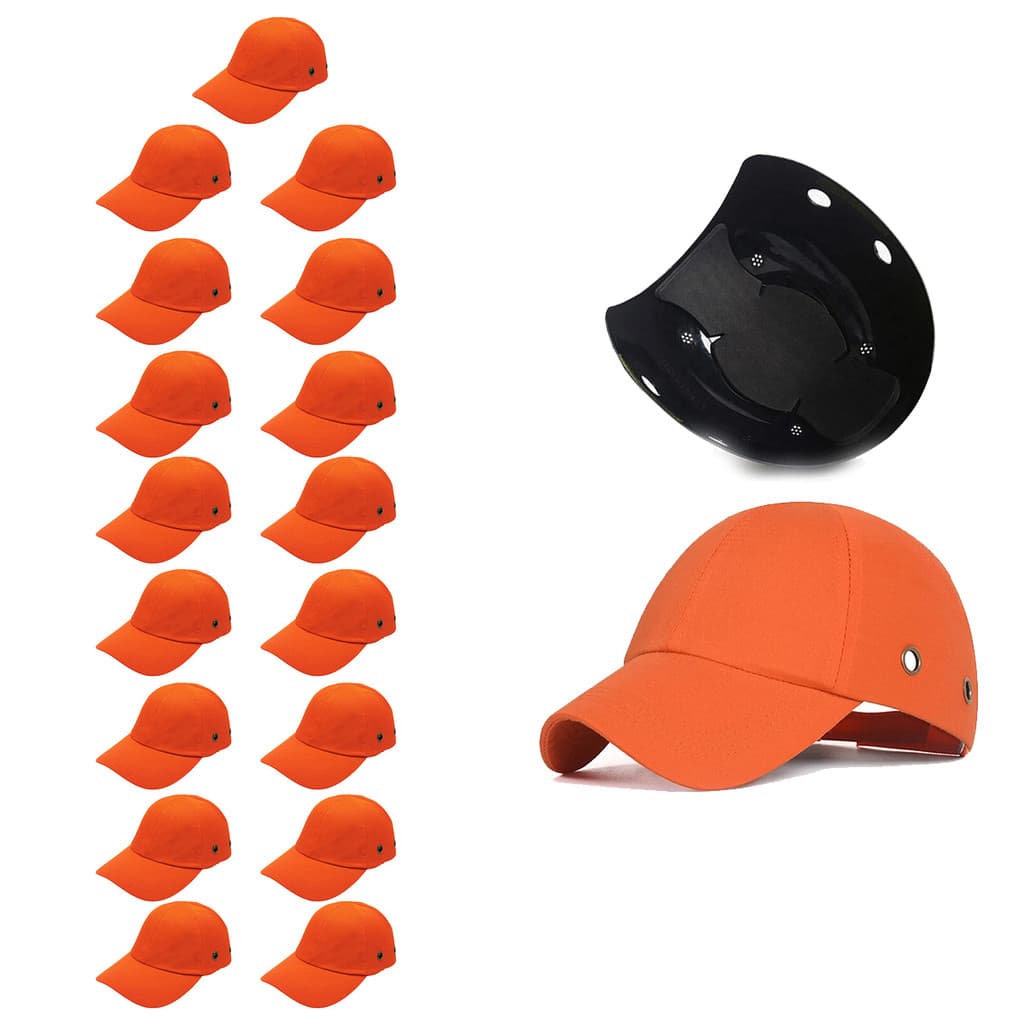 Bone com Capacete Seguranca EPI Kit 17 Uni Obra Construcao Casquete Reparo Trabalho Protecao Resistente Oficina
