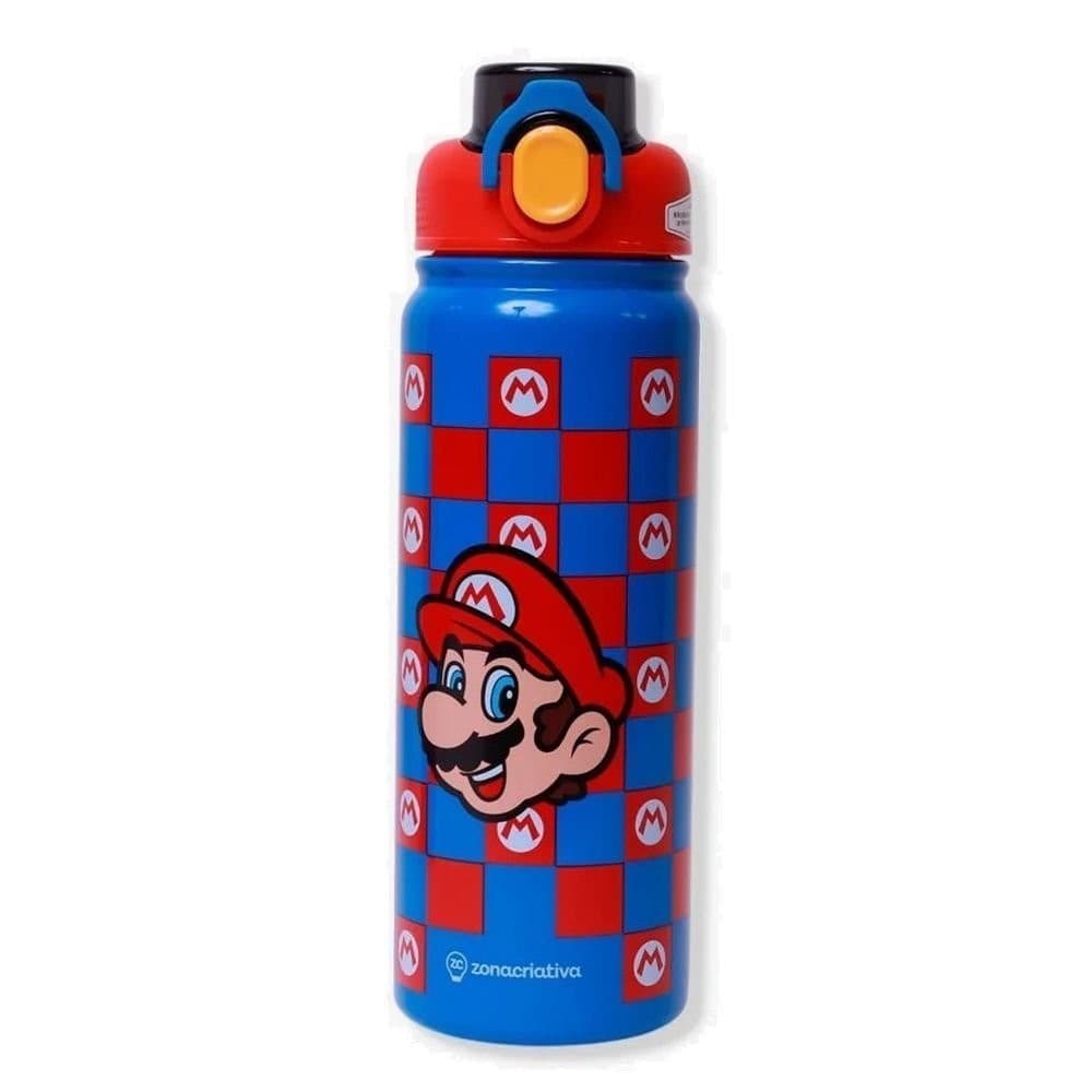 Garrafa Termica Galaxy Super Mario 650ml Zona Criativa