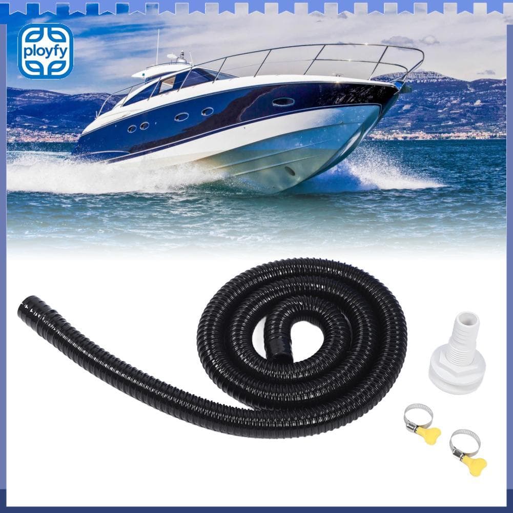 Ployfy Kit de instalação de bomba de esgoto - adequado para bombas de barco de saída de 1-1/8 polegadas Design fácil à