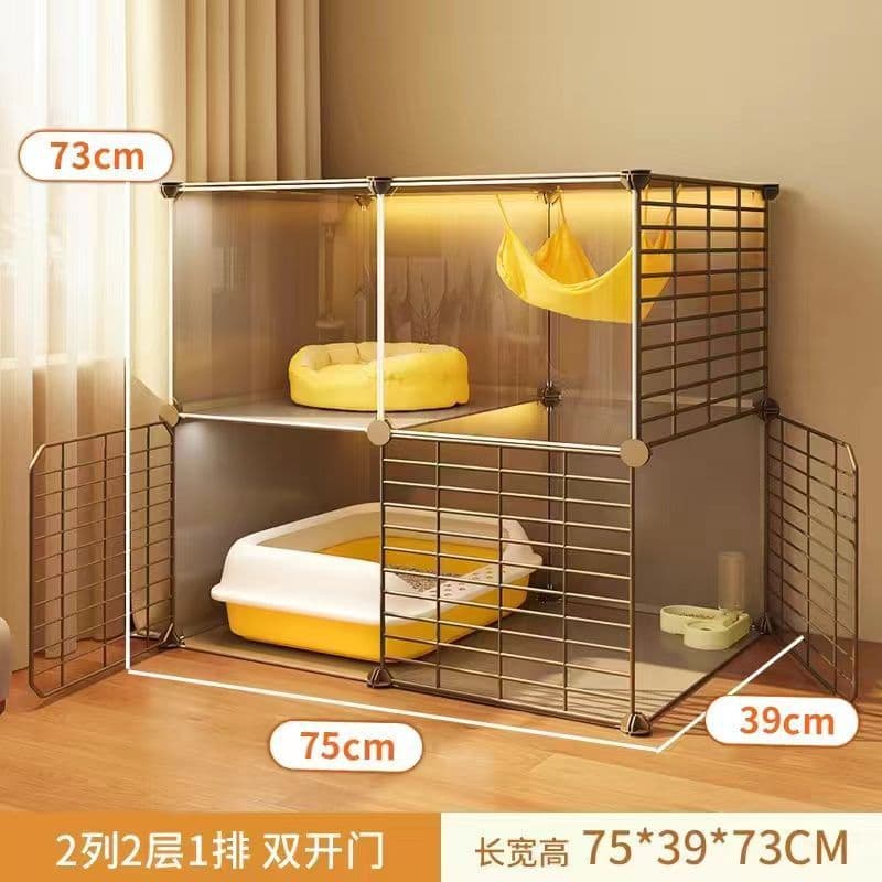 Novo estilo gaiola doméstica interior pequeno apartamento Mi Villa casa ninho bacia de areia quadro escalada integrado n