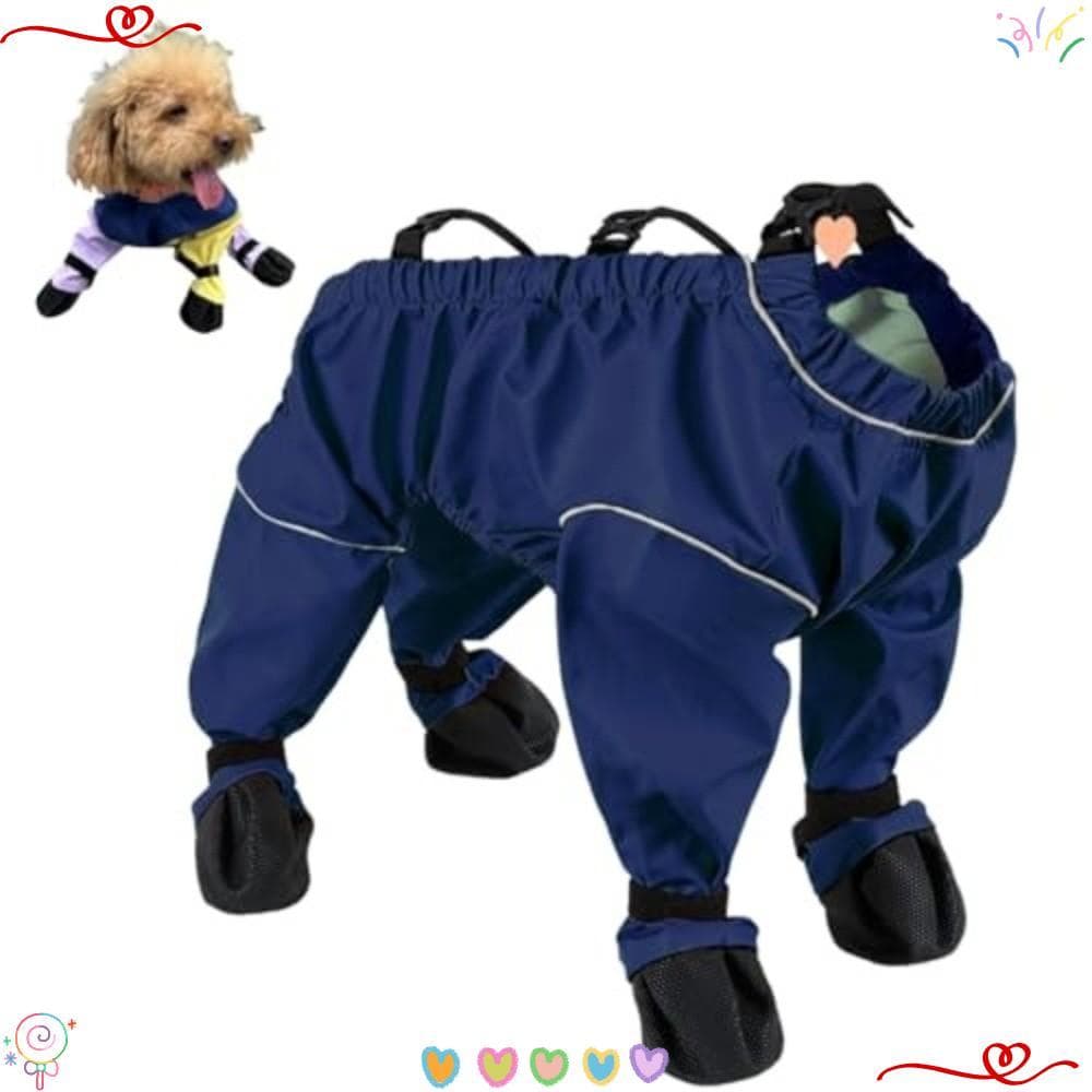 Cães Calças Sapatos Terno , Botas Impermeáveis Anti-Sujeiras Para , Respiráveis Antiderrapantes Animais De Estimaç