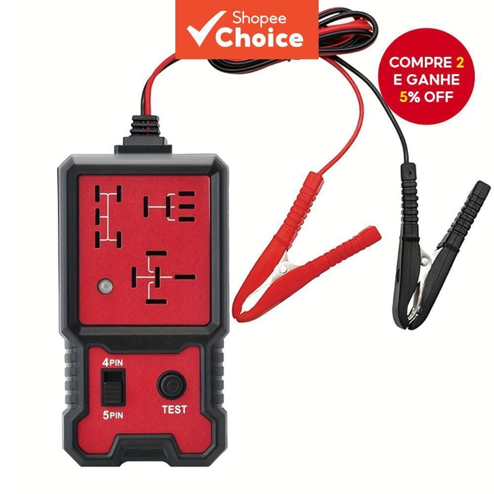 Indicador LED Detector De Bateria De Carro Testador De Relé Ferramenta De Teste Eletrônico Profissional Universal